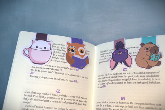 Cute Animal Magnetic Bookmark