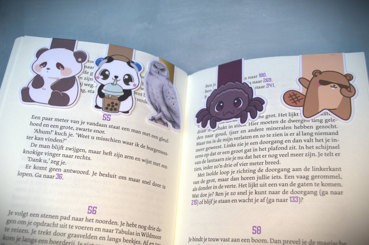 Cute Animal Magnetic Bookmark