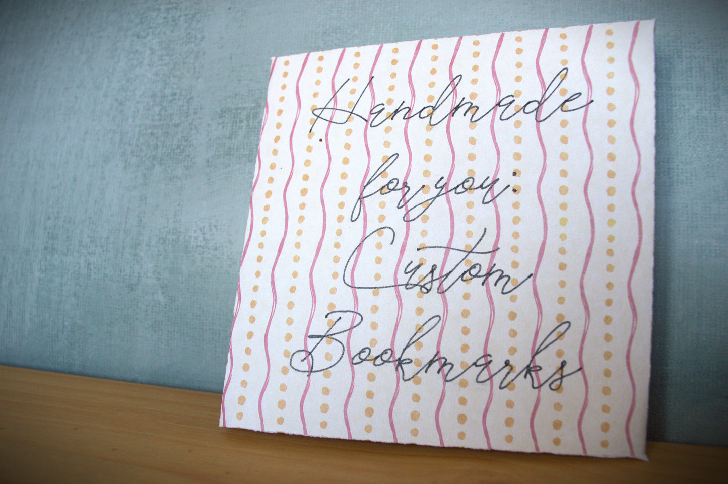 Custom Magnetic Bookmarks (5 bookmarks per order)