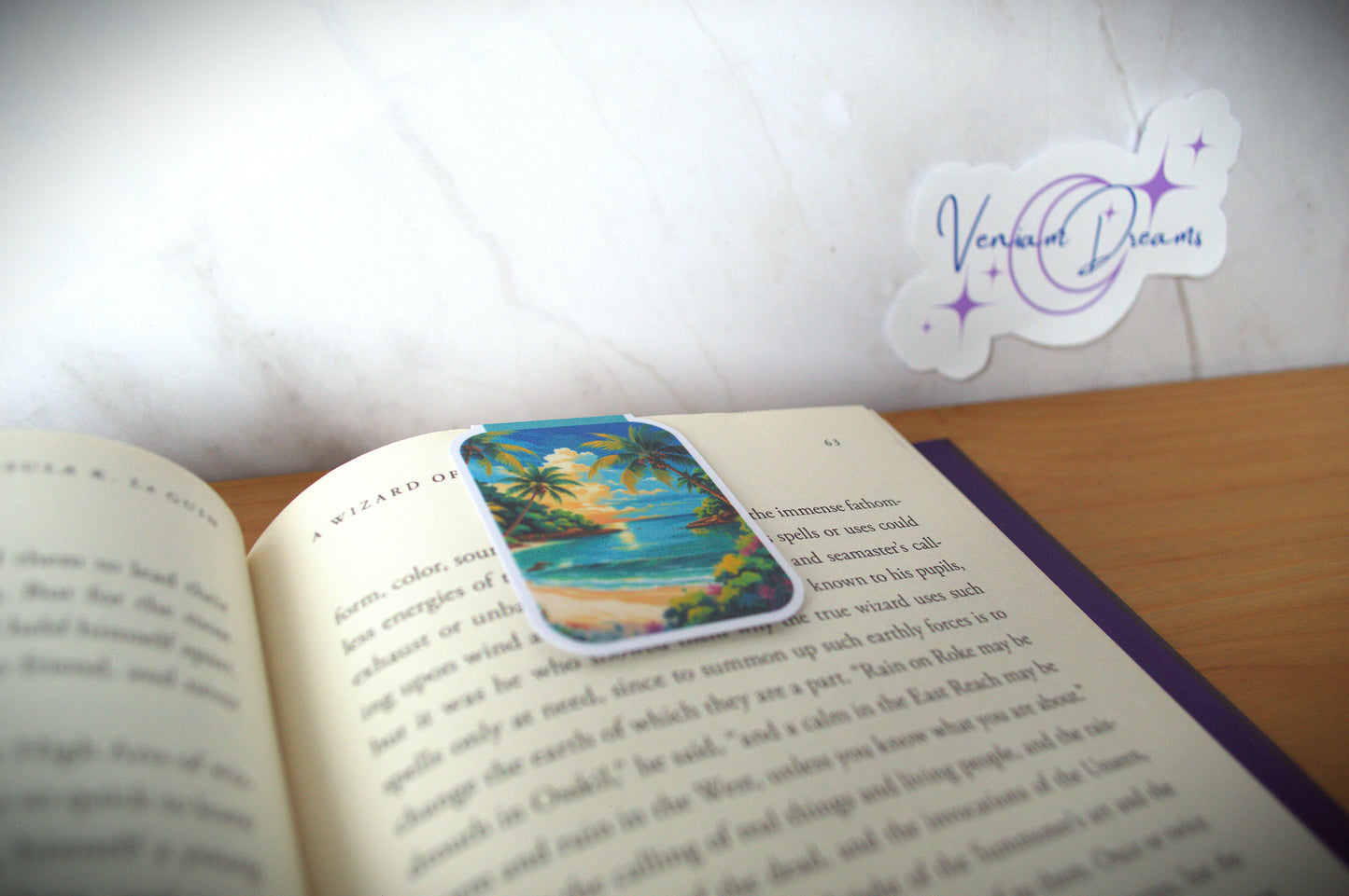 Vacation Views Magnetic Bookmark