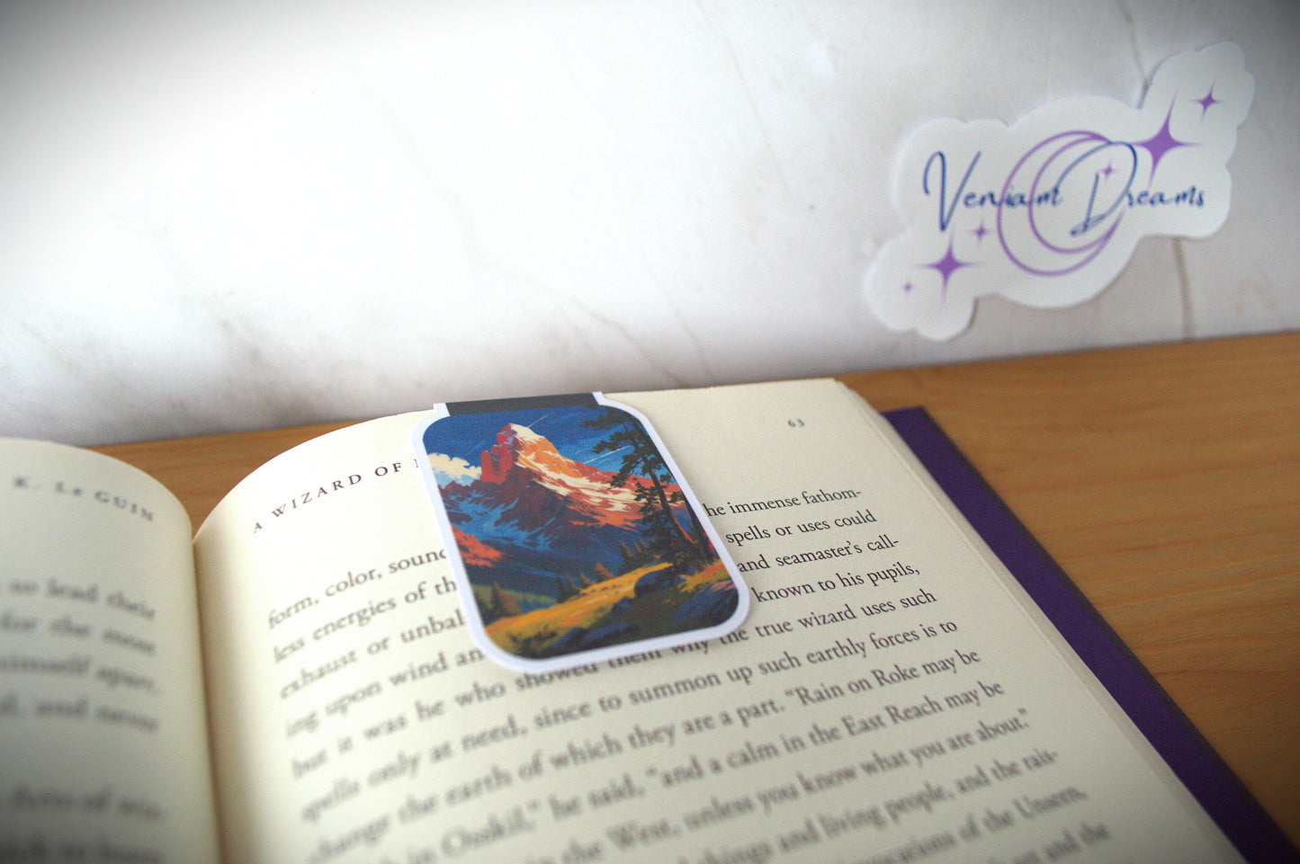 Vacation Views Magnetic Bookmark