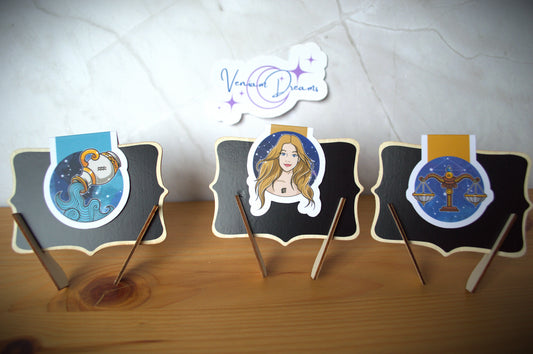 Zodiac Magnetic Bookmark