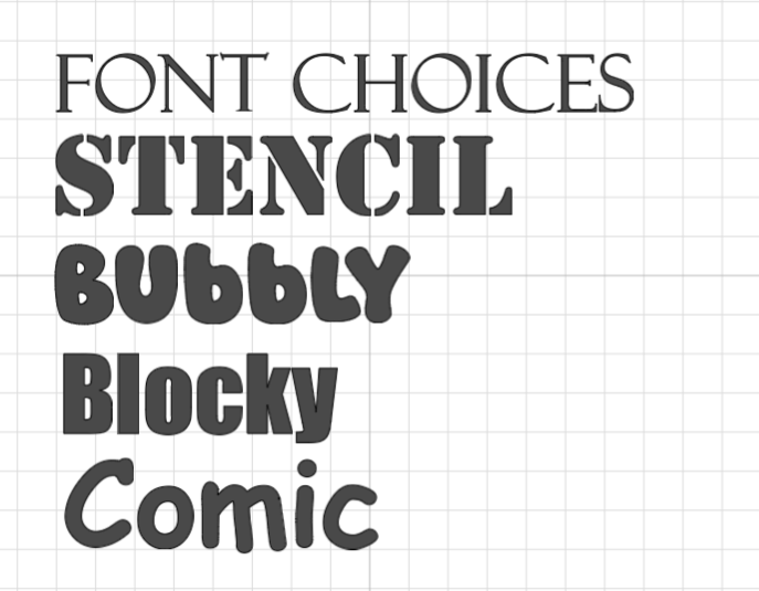 Name Decal for Water bottles - one (1) colour