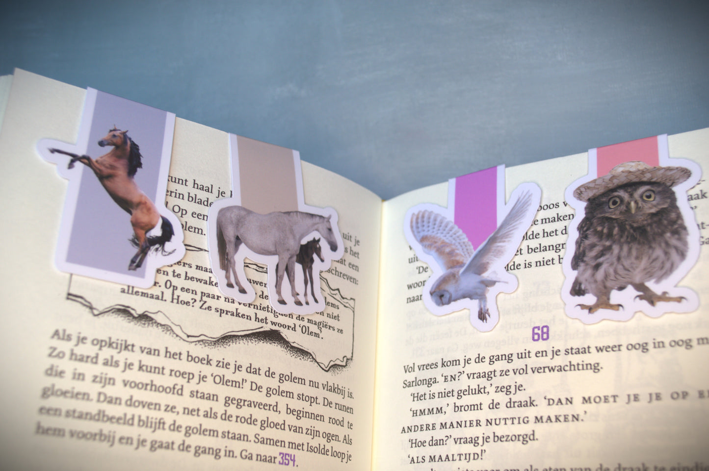 Realistic Animal Magnetic Bookmark