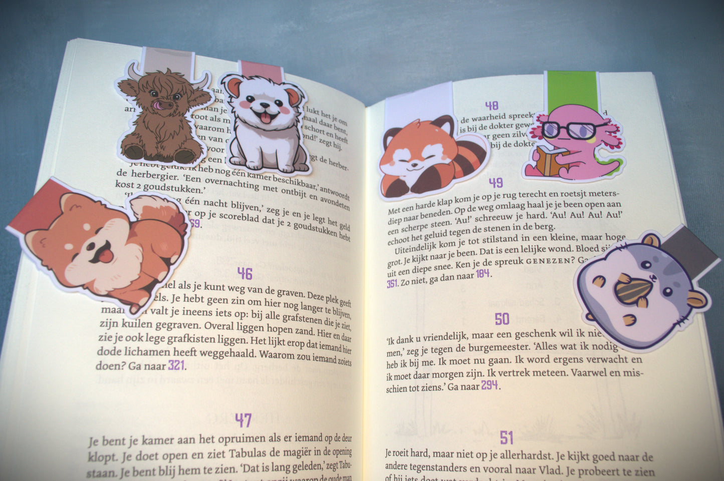 Cute Animal Magnetic Bookmark