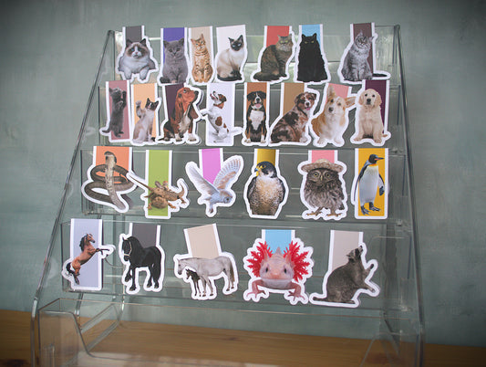 Realistic Animal Magnetic Bookmark