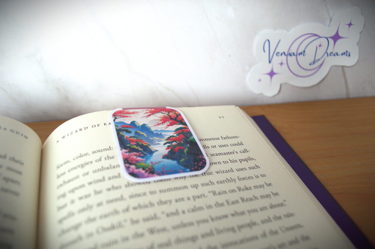 Vacation Views Magnetic Bookmark