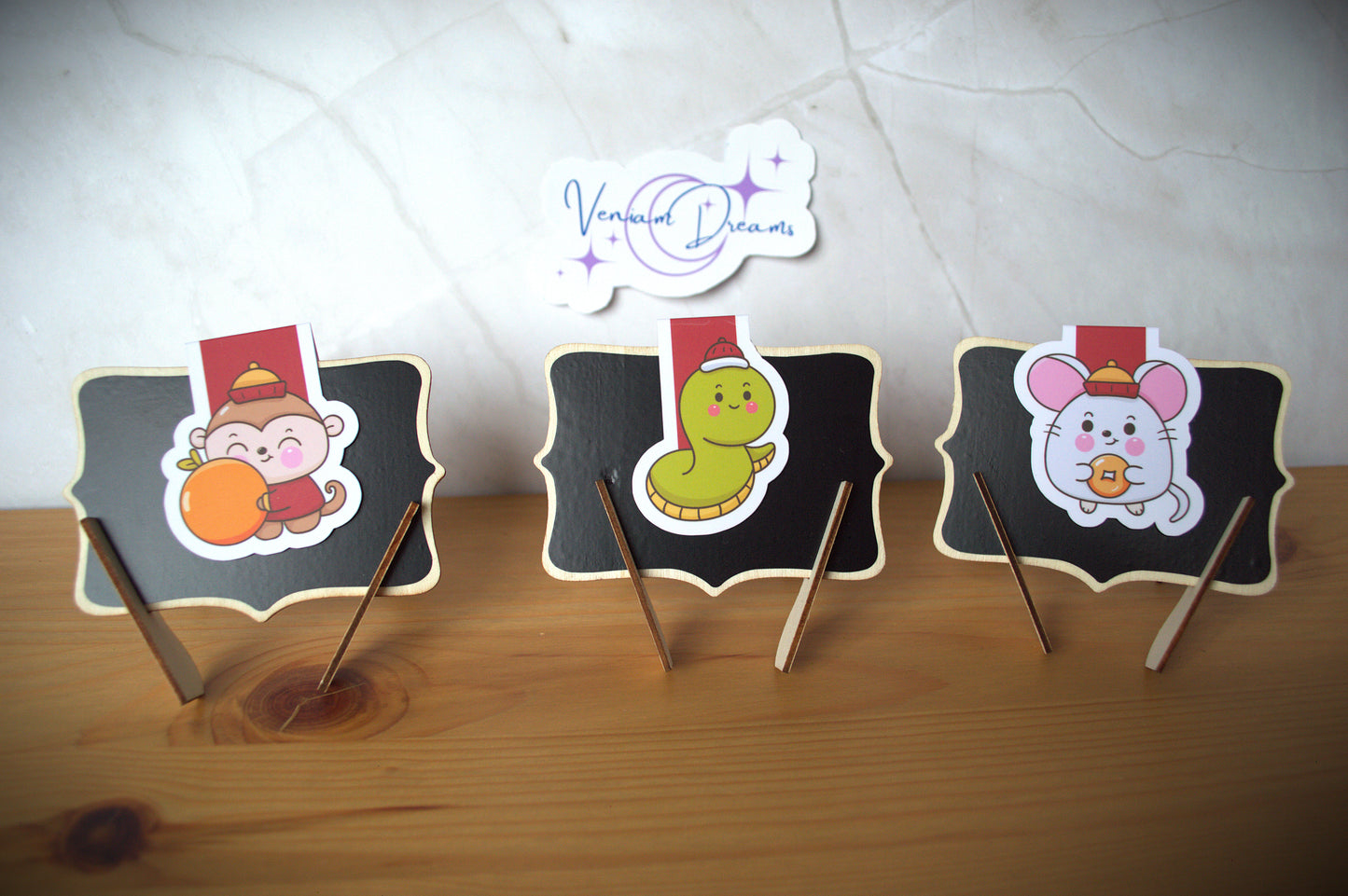 Chinese Zodiac Magnetic Bookmark