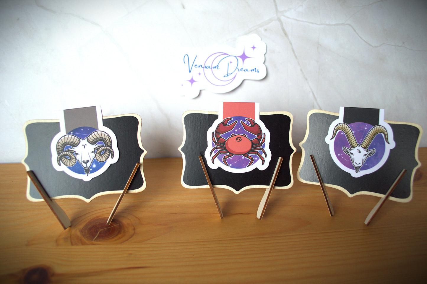 Zodiac Magnetic Bookmark