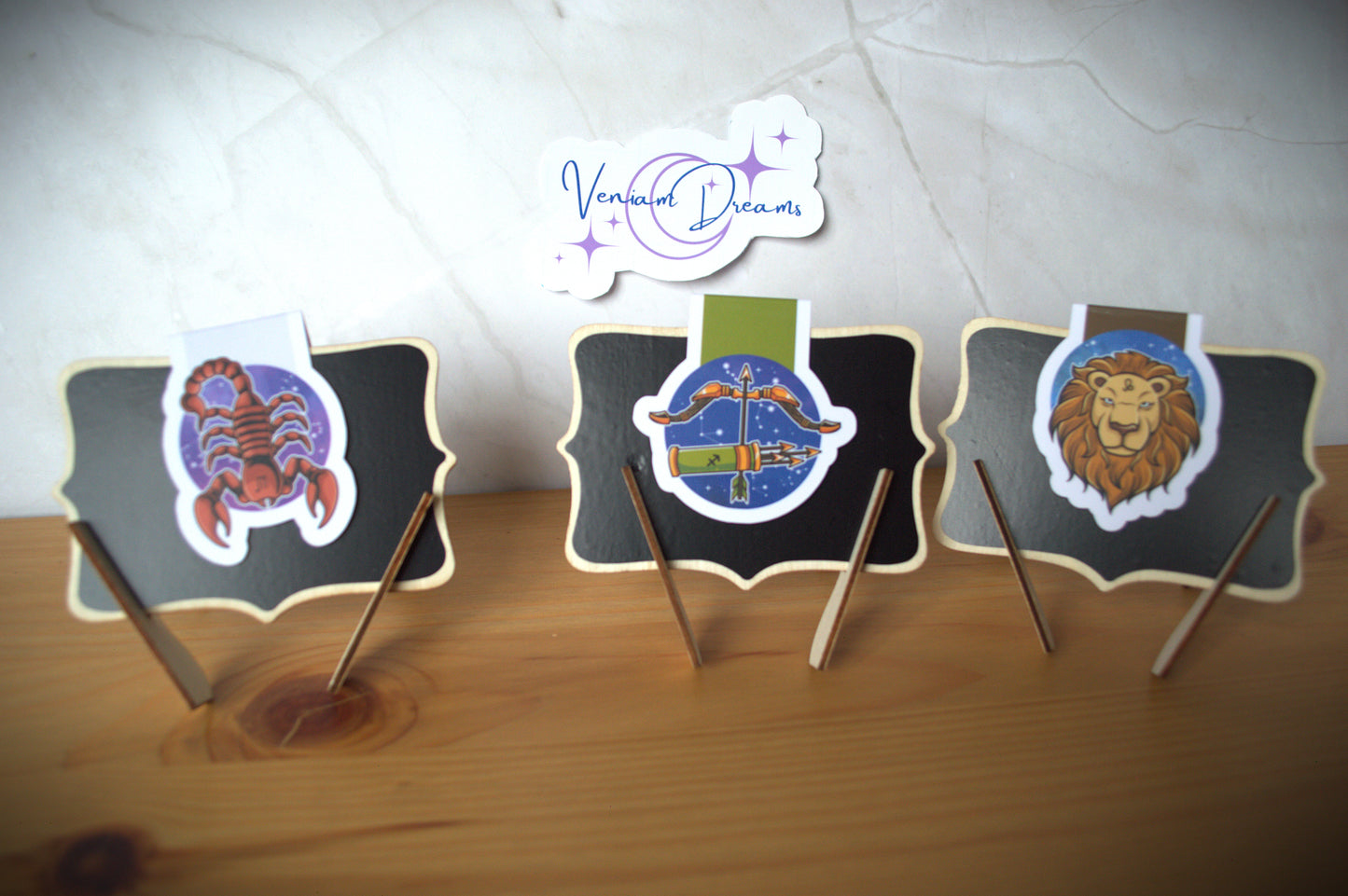 Zodiac Magnetic Bookmark