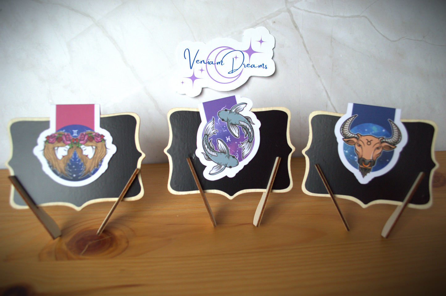 Zodiac Magnetic Bookmark